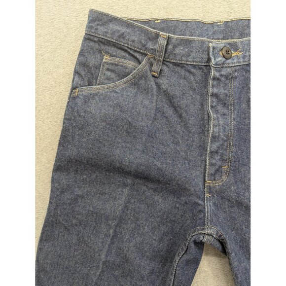 Bulwark FR Jeans Mens 33x37 Blue Flame Resistant Work Denim Safety Pants - Picture 2 of 14